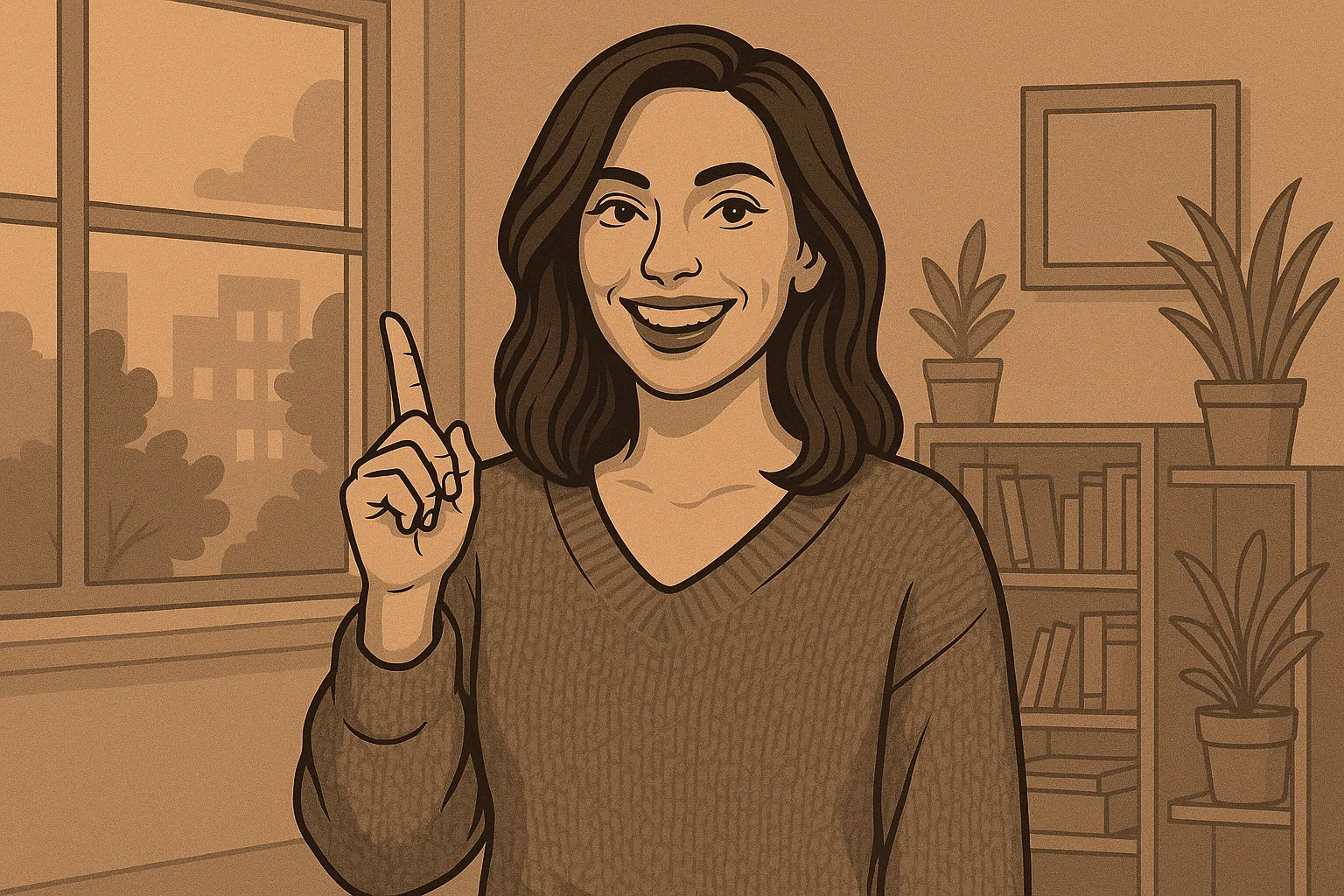 Illustration of a professional reviewing checklists on a laptop, representing due diligence when buying a bookkeeping business.